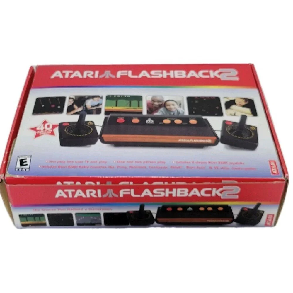 Atari Flashback 2 Console System In Box Classic Games